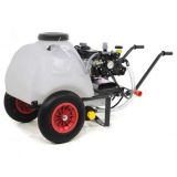Kit motopompa irrorazione - Pompa Comet APS31 con motore elettrico con carrello e serbatoio 120L