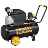 Stanley Fatmax D211/8/50s - Compresor eléctrico con ruedas - Motor 2 HP - 50 l - aire comprimido