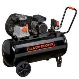 Black & Decker BD 220/100 2M - Compressore aria elettrico monofase a cinghia - Motore 2 HP - 100 lt