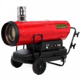 GeoTech IDH 8000 - Generador de aire caliente diésel - de combustión indirecta - con ruedas
