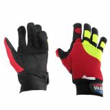 Gants de protection anti-coupure pour tronçonneuse Solidur Forest - taille M (mesure 9)