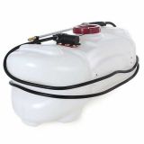 Depósito para tratamientos fitosanitarios de 100 l para tractor con bomba eléctrica de batería 12 voltios
