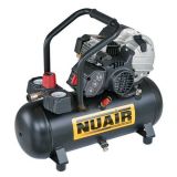 Nuair Fu 227/10/12 - Compresor de aire eléctrico portátil monofásico - Motor 2 HP - 12 L