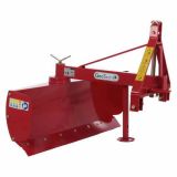 Niveleuse pour tracteur GeoTech DL140 à rotation lame 360° et Bras orientable