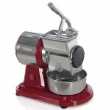 Agrieuro Premium Line Basic Red Vintage - Rallador eléctrico de mesa - Aluminio fundido a presión - 350W