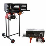 GeoTech SPHE 4 - Rajadora de leña eléctrica - horizontal - 230V - Con carro