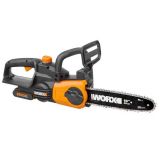 Electrosierra WORX WG322E.1 20V 2 Ah - motosierra eléctrica con batería y cargador de batería