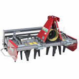 Erpice rotante RF130 - Larghezza di lavoro 130 cm - 12 lame - Serie leggera con rullo a gabbia