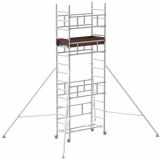 Marchetti Smart Tower - Trabattello professionale in alluminio - 75x166 - Modulare - Max 5.16 m