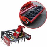 Erpice rotante RF150 - Larghezza di lavoro 150 cm - 14 lame - Serie leggera con rullo a rete