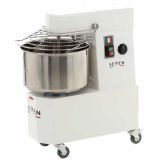 Impastatrice a spirale Seven Italy GH 30 - 230 V - Con ruote e Timer