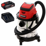 Einhell TC-VC 18/20 Li  - Aspirador sólido y líquido de batería  -18V 2.5Ah