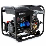 BlackStone OFB 8500 D-ES - Generador de corriente diésel con AVR 6.3 kW - Continua 6.0 kW Monofásica
