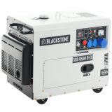 Blackstone SGB 8500 D-ES - Leiser Diesel-Stromerzeuger mit AVR-Regelung 6.3 kW - Dauerleistung 6 kW - 230V