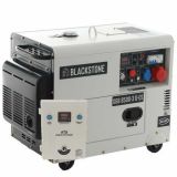 Blackstone SGB 8500-3 D-ES - Generador de corriente diésel silencioso con AVR 6.3 kW - Continua 6 kW Trifásica + ATS