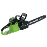 Greenworks GD40CS18 - Electrosierra de batería 40V4Ah - Espada de 40 cm