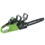 Greenworks GD40CS15 - Electrosierra de batería 40V - Espada 35 cm