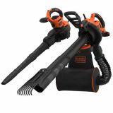 Laubbläser, Laubsauger  BLACK+DECKER BEBLV301-QS, 3 in 1