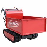 Raupendumper BLUE BIRD Transporter 500 H - Ausziehbare Mulde mit 500 kg Tragfähigheit