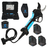 Campagnola Stark XL - Forbice elettrica da potatura con kit cavo e fondina per batteria - 3x 21,6V 2,5 Ah