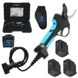 Campagnola Stark XM - Tijeras eléctricas de poda con kit cable y funda para batería - 3x 14,4V 2,5 Ah