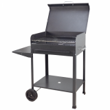 Seven Italy Polifemo Large - Barbecue à charbon en fer artisanal - 67,5x37 cm