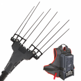 Zanon Murcielago R AL300 - Vareador de acitunas eléctrico de batería de litio 210/340 cm - 50.4 V 15.9 Ah