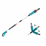 Perche d'élagage télescopique à batterie Gardena TCS 20/18V P4A Ready-To-Use Set