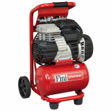 Fini Pioneer 244 - Compresor de aire eléctrico portátil monofásico, sin aceite - Motor 1.5 HP - 10 L