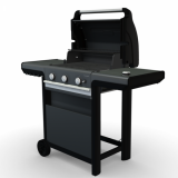 Barbecue à gaz Campingaz 3 Series Select S - avec four et grille - Culinary modular- Technologie IstaClean Aqua Basic