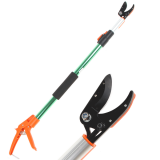 GeoTech FP 180-300 EVO - Tijeras con pértiga telescópica con sistema Corta y Agarra