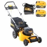 Cortacésped eléctrico de batería DeWalt DCMW564P2-QW -2 Baterías 18V/5Ah - Anchura de corte 48 cm