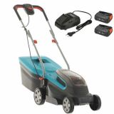 Elektro-Rasenmäher Gardena PowerMax 32/36V P4A - 2 Batterien 18V/2.5Ah - Schnittbreite 32 cm