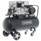 BlackStone B-LBC 100-30 - Compresseur d'air électrique à courroie - Moteur 3 CV - 100 L