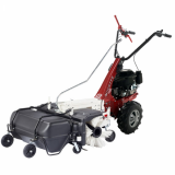 Kehrmaschine Eurosystems Minieffe RM mit Walze 88 cm und Schmutzbehälter - Loncin 196 OHV