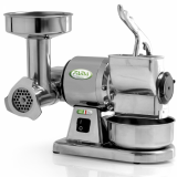Fama TG8 - Picadora de carne Eléctrica - Rallador integrata - Unidad de triturado en Acero Inox.