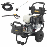 DeWalt DXPW 011E - Idropulitrice a scoppio industriale - 250 bar max - 900 l/h - motore Honda GX 390