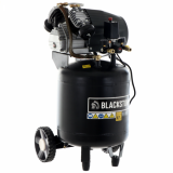 BlackStone V-LBC 50-30V - Compresseur d'air électrique vertical sur chariot  - moteur 3 CV - 50 L air comprimé