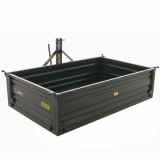 BlackStone B-TB 180 - Cassone transporter per trattore - Ribaltabile - 3 sponde apribili
