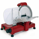 RGV Vintage 250 rot - Aufschnittmaschine mit gehärtetem Messer 250mm - 140 W