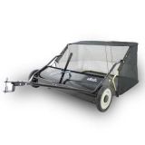 Geotech - Spazzolatrice trainata da 97 cm - Spazzola raccoglitrice per trattorino rasaerba