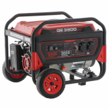 Mosa GE 3900 - Generador de corriente a gasolina con ruedas 3.3 kW - Continua 3 kW Monofásica