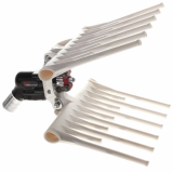 Lisam MG Turbo Light - Vareador de aceitunas neumático - vibrador  6 bares - 1800 golpes por minuto