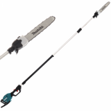 Podadora eléctrica de batería con pértiga telescópica Makita UA004G de 40V 2,5Ah - Batería y cargador incluidos