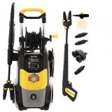 Hidrolimpiadora Annovi & Reverberi Twin Flow 4.0 Classic Yellow, 150 bar máx, caudal 13,5 l/min
