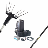 Volpi Olytech Super Power 555L - Abbacchiatore elettrico a batteria 210/300 - Batteria a zaino inclusa