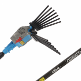 Lisam Oliwatt 2 - Abbacchiatore Elettrico a batteria - Con denti in Nylon - Asta Fissa