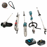 Makita DUX18 - Desbrozadora de batería multifunción - 18V - 3Ah