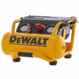 DeWalt DPC10RC-QS - Compresor de aire eléctrico portátil monofásico, sin aceite - Motor 2 HP - 10 L