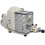 Fama Media con accesorio para cortar la pasta - Máquina de hacer pasta profesional 2 en 1 - Amasa y extrude